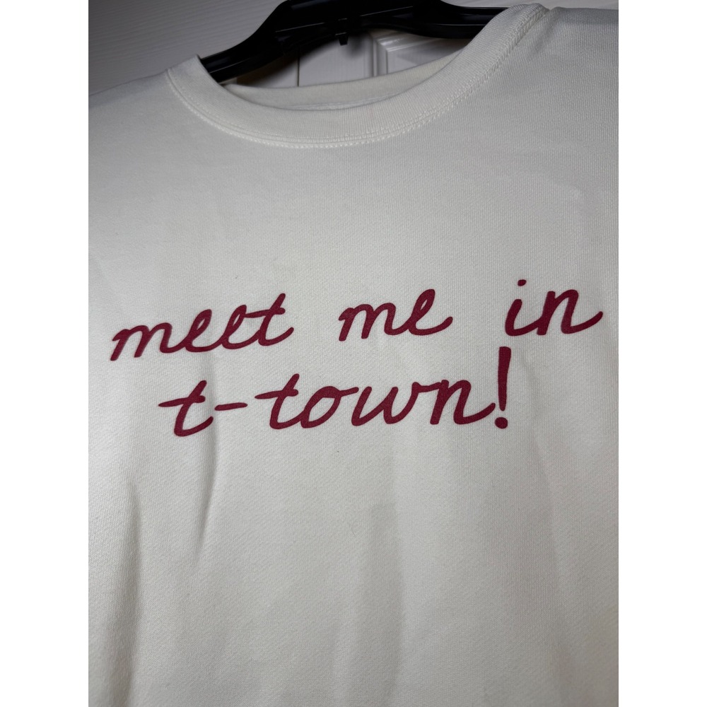 Meet Me In T-Town Graphic Sweatshirt Cream Maroon XL‎ University of Alabama - Picture 2 of 7